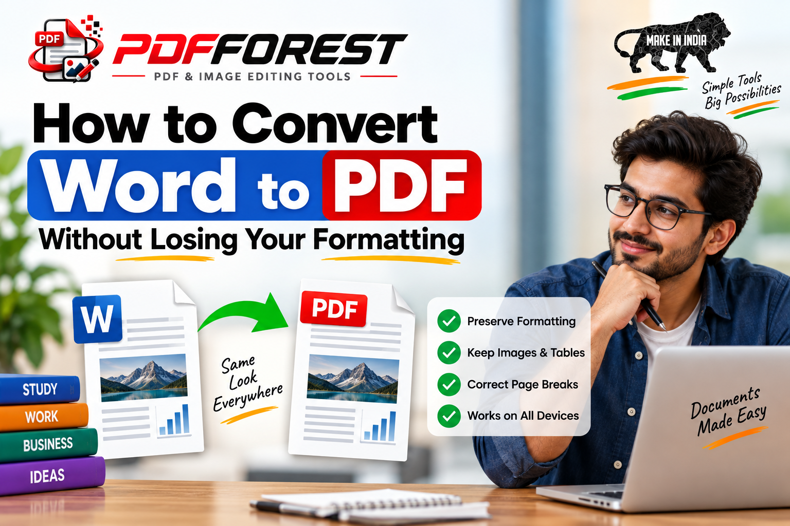 How to Convert Word to PDF online  Without Losing Your Formatting